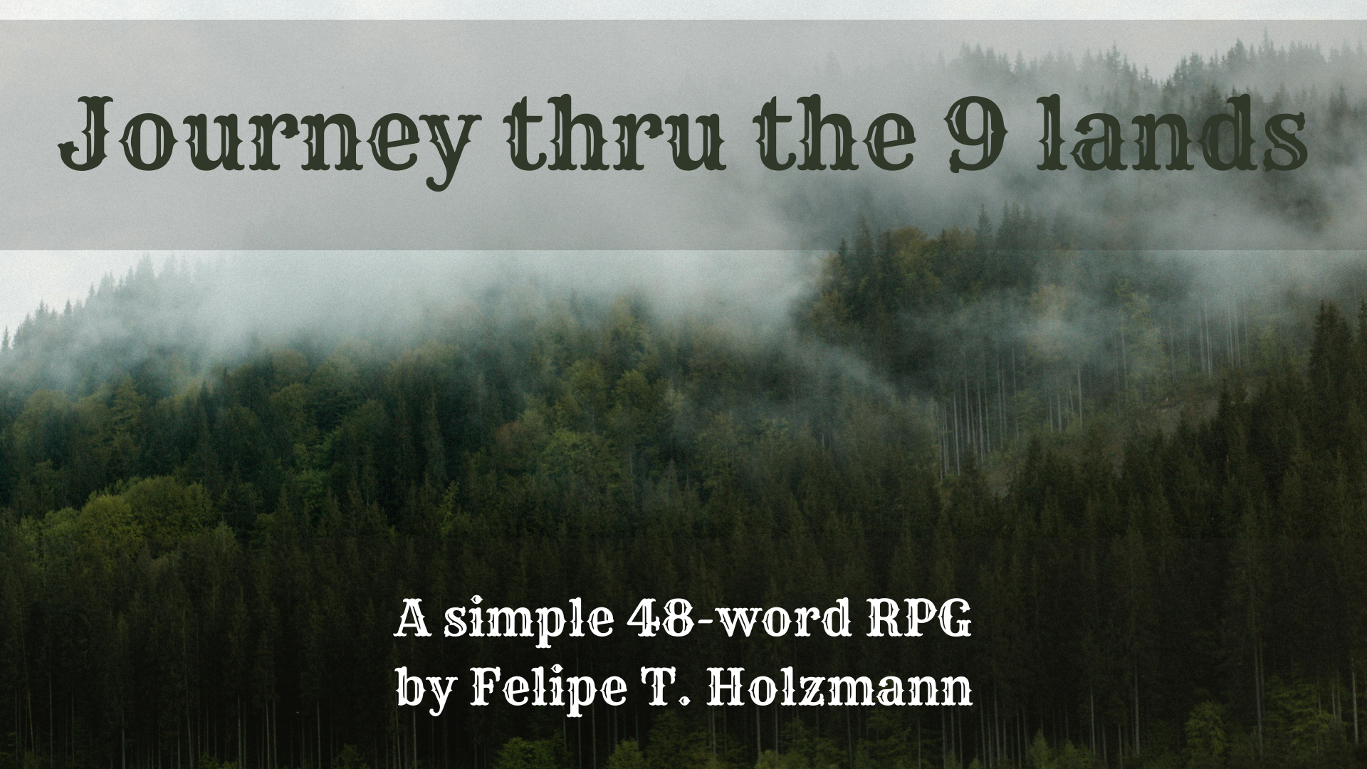 Cover image for Journey thru the 9 lands