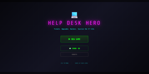 Cover image for Help Desk Hero