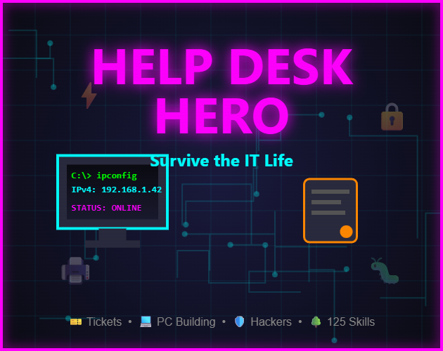 Help Desk Hero by benskigomez