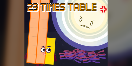 Cover image for Numberblocks - 23 Times Table