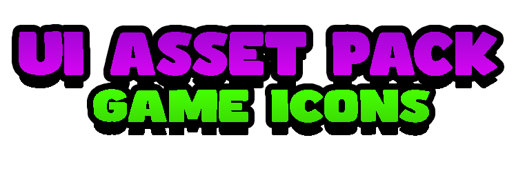 2D UI Asset Roblox  Pack (ICONS)