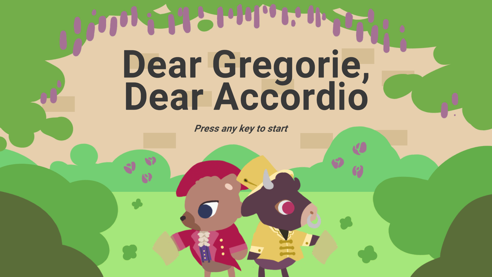 Cover image for Dear Gregorie, Dear Accordio