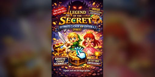 Cover image for Legend of the Secret Ultimate Clicker VIP Edition 4.2 FREE