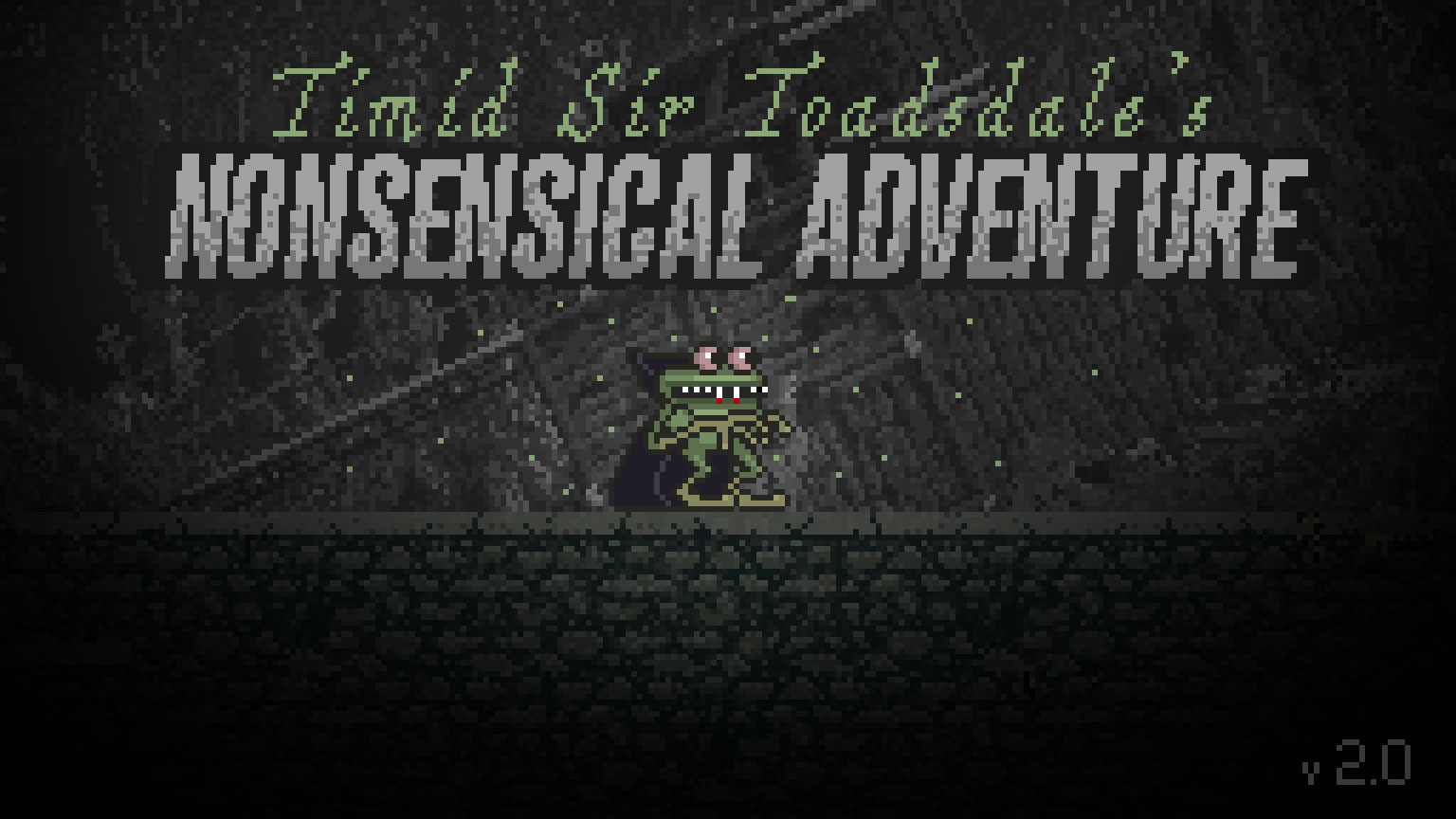 Cover image for Timid Sir Toadsdale's Nonsensical Adventure