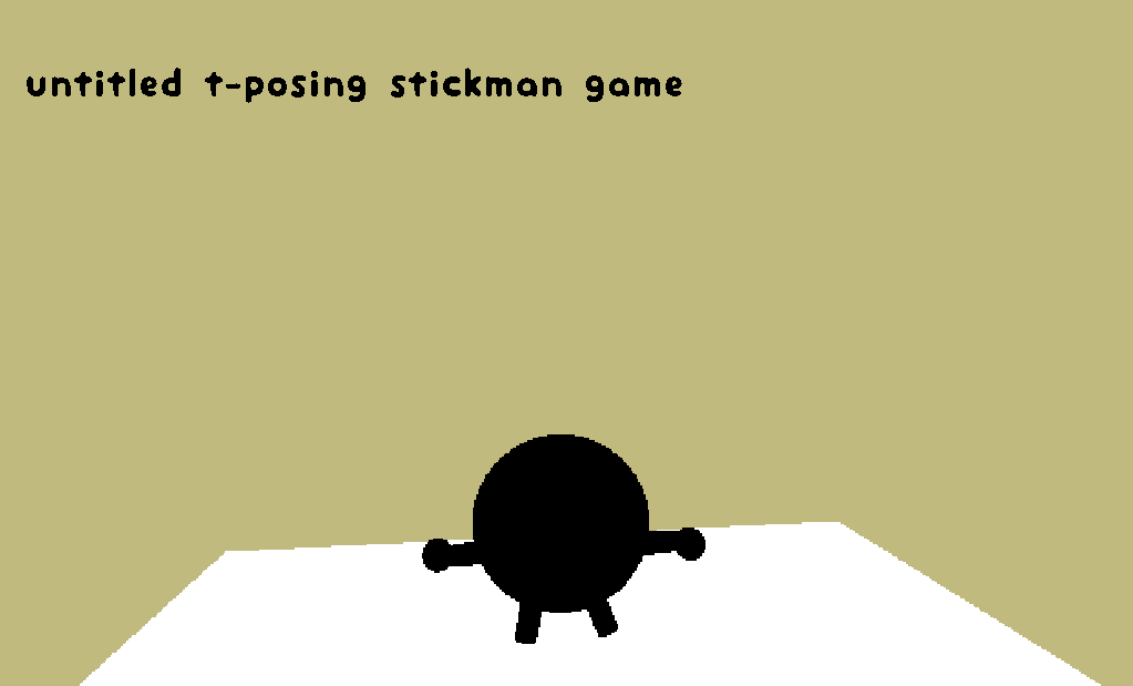 untitled t-posing stickman game