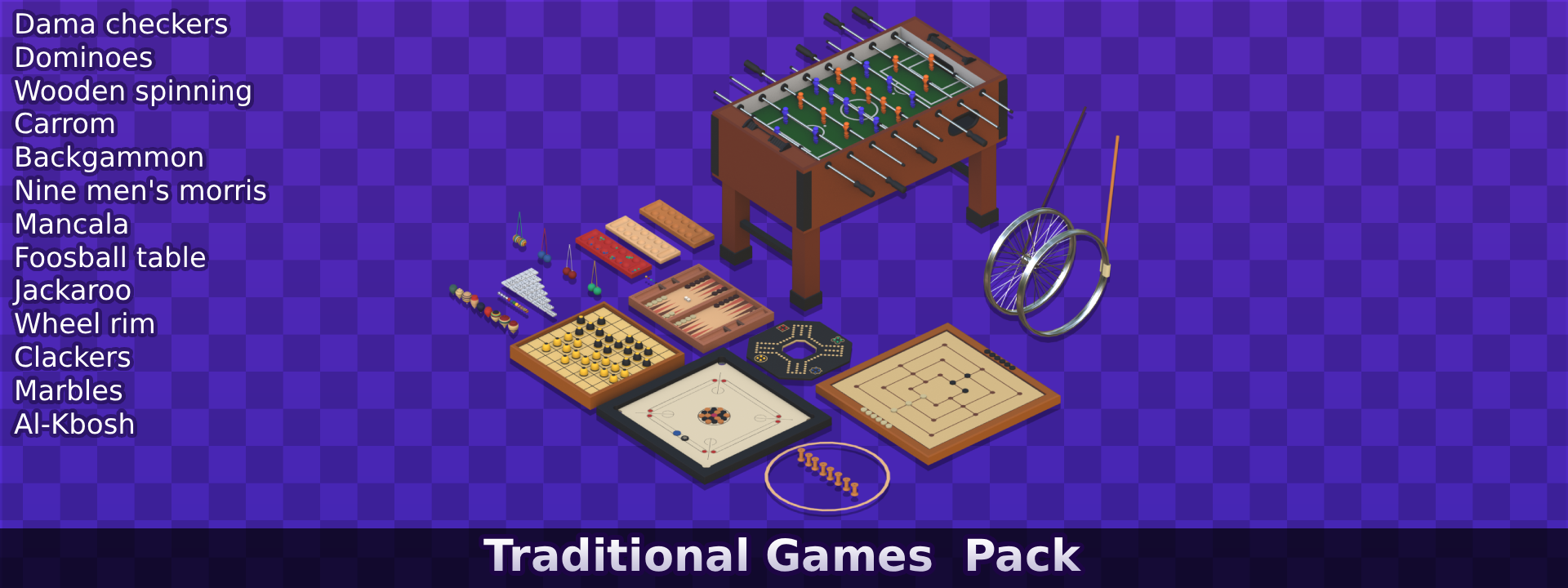 Traditional Games Pack