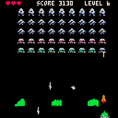 Space Invaders Co op Pico 8