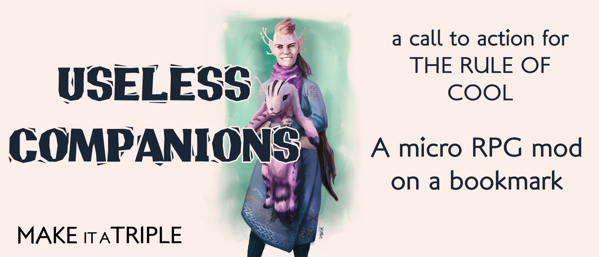 Useless Companions - A Bookmark RPG