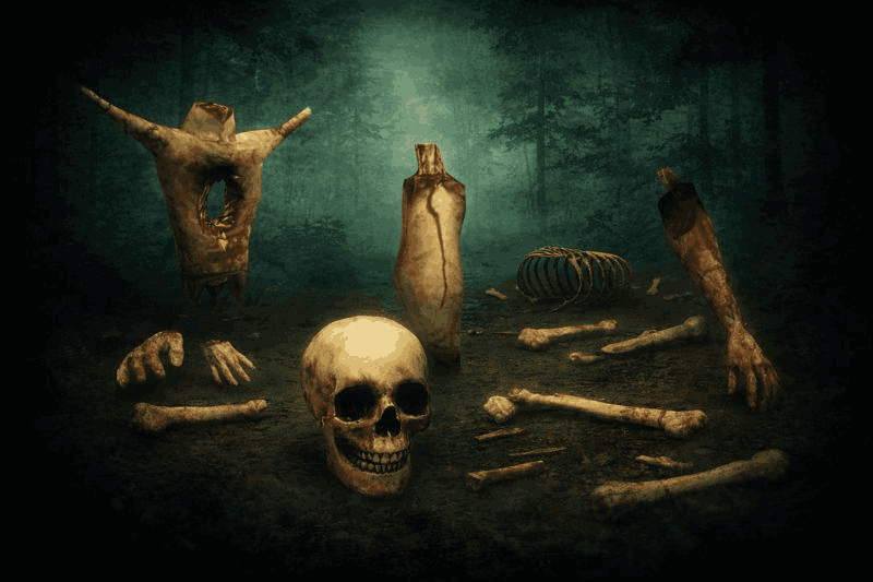 RETRO PX1 – Gore Bones & Flesh Asset Pack