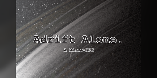 Cover image for Adrift Alone