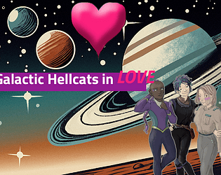 Galactic Hellcats in Love game screenshot