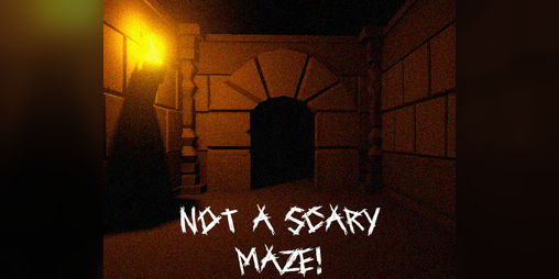 Cover image for Not A Scary Maze!