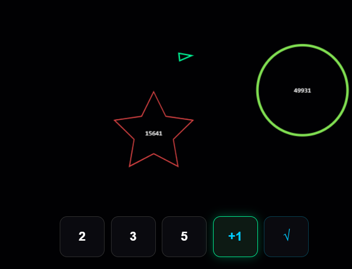 PARALLAX - A Prime Number Shooter by Brian Chapman