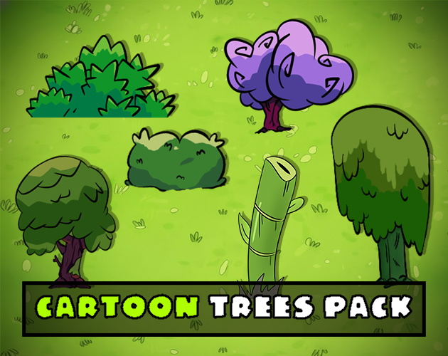 Cartoon Trees Pack