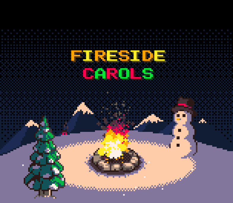 Cover image for Fireside Carols - Cozy Pico 8 Holiday Music Box
