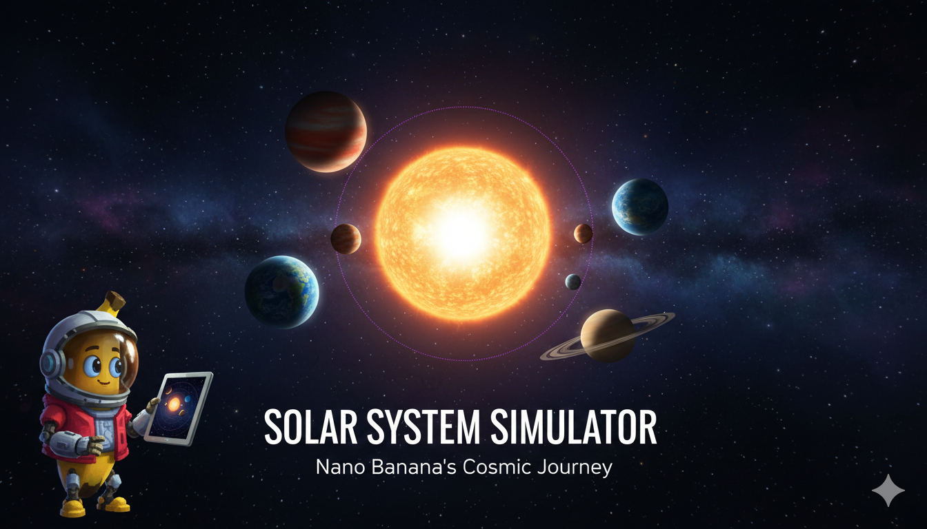 Free Solar System Simulator Solar System Simulator by Miguel Ledezma