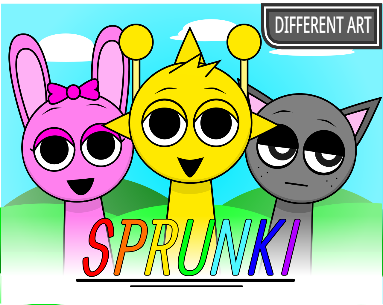 Sprunki - Different Art by TheJackOfHearts