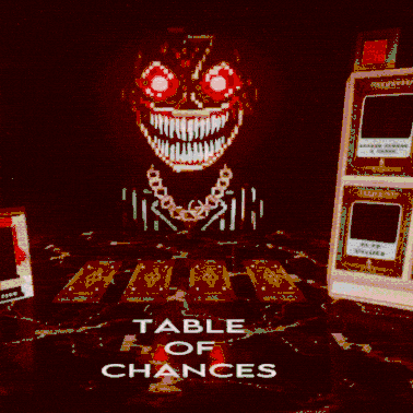 Table Of Chances