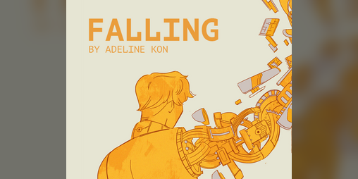 Cover image for Falling - 8pg. butchfemme scifi comic