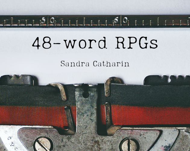 Cover image for 48-word RPGs