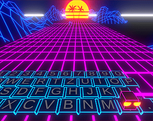 Keyboard Surf Dinosaure Attack