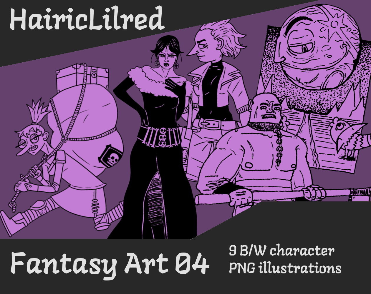 Hairic Assets - Fantasy Pack 04