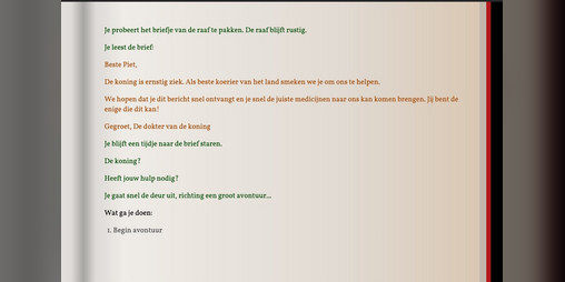Cover image for Koerier voor de koning