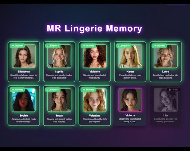 Cover image for MR Lingerie Memory