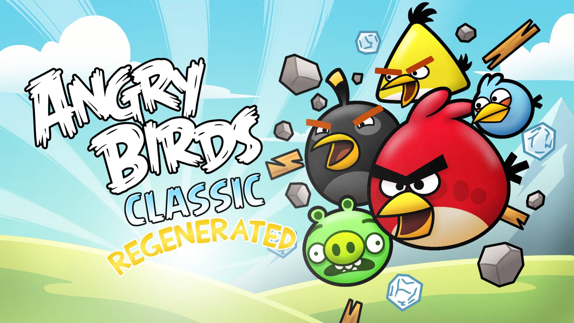 Angry Birds Classic Regenerated By Brian Loud