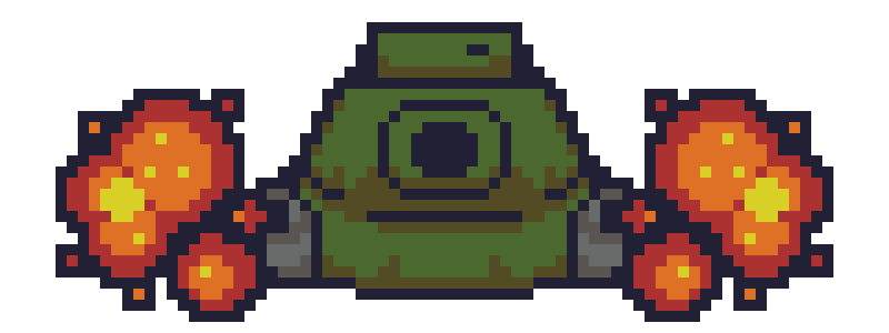 🪖 Armored Assault: 2D Tank & UI Pack (16-bit)