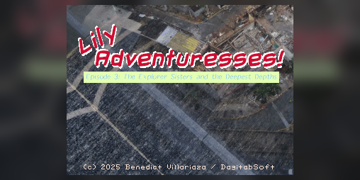 Cover image for Lily Adventuresses! Episode 3: The Explorer Sisters and the Deepest Depths