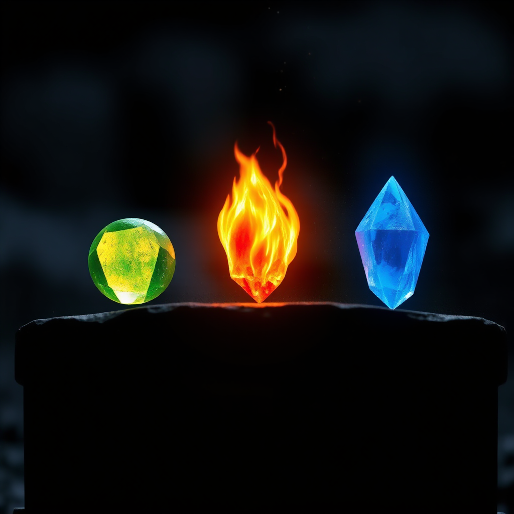 Elven Runes & Socketable Gems - 100+ Icons [4K] by Vill8tion
