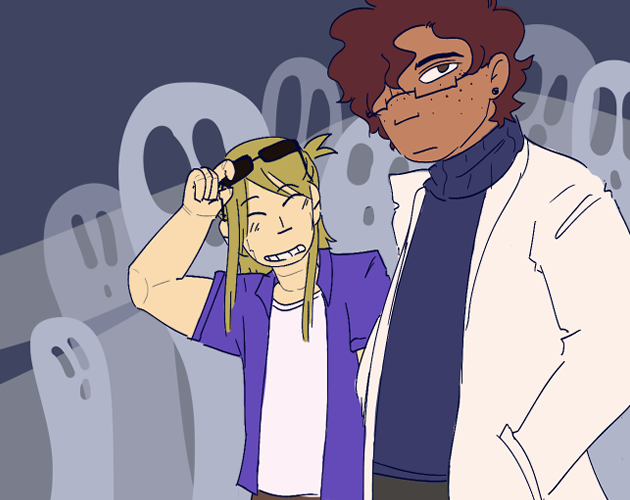 Cover image for Ghost crimes need a ghost detective