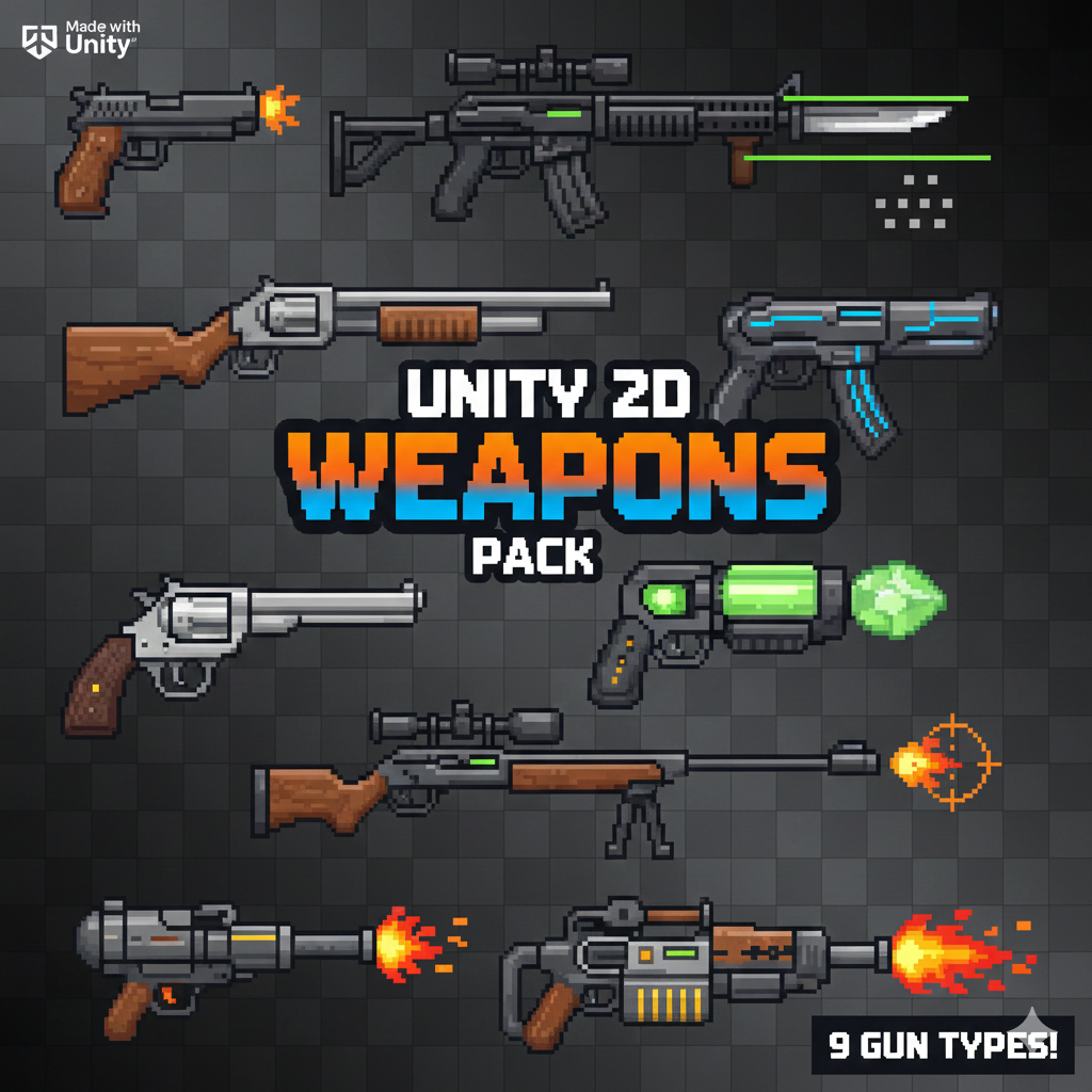 8-Bit Arsenal: Ultimate Pixel Gun Pack by Smoker