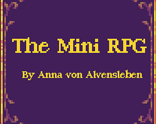 The Mini RPG - Anna von Alvensleben