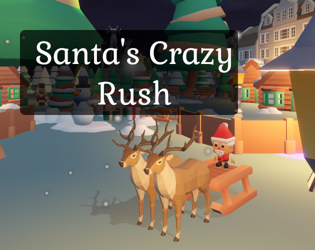 Cover image for Santa's Crazy Rush