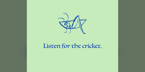 Cover image for Listen for the cricket.