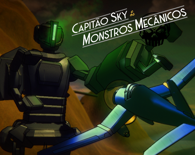 Cover image for Capitão Sky e os Monstros Mecânicos