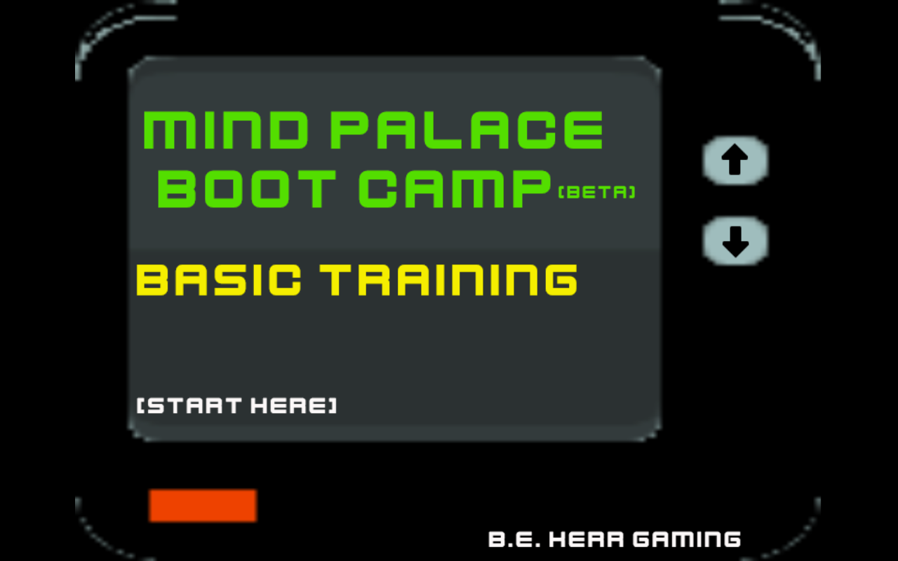 Mind Palace Boot Camp