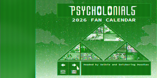 Cover image for Psycholonials Fan Calendar 2026
