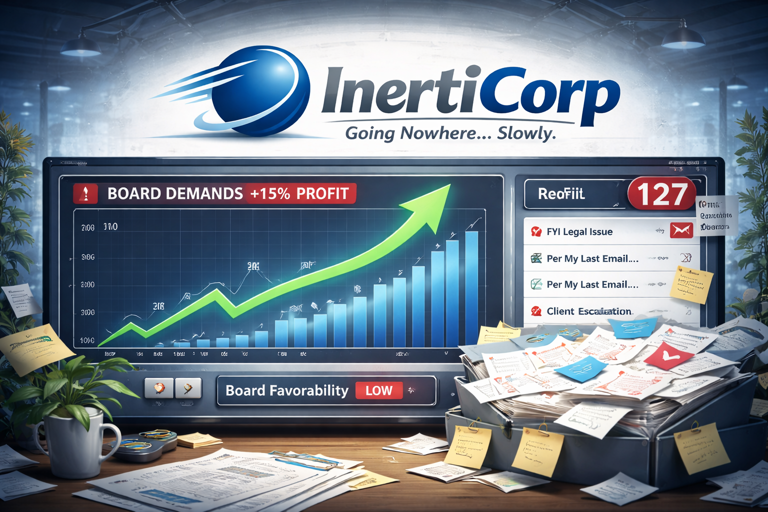 InertiCorp: A Bureaucracy Simulator