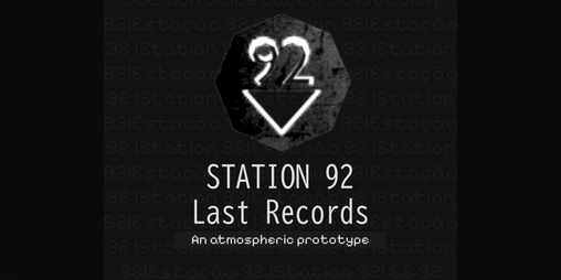 Cover image for STATION 92:LAST RECORDS