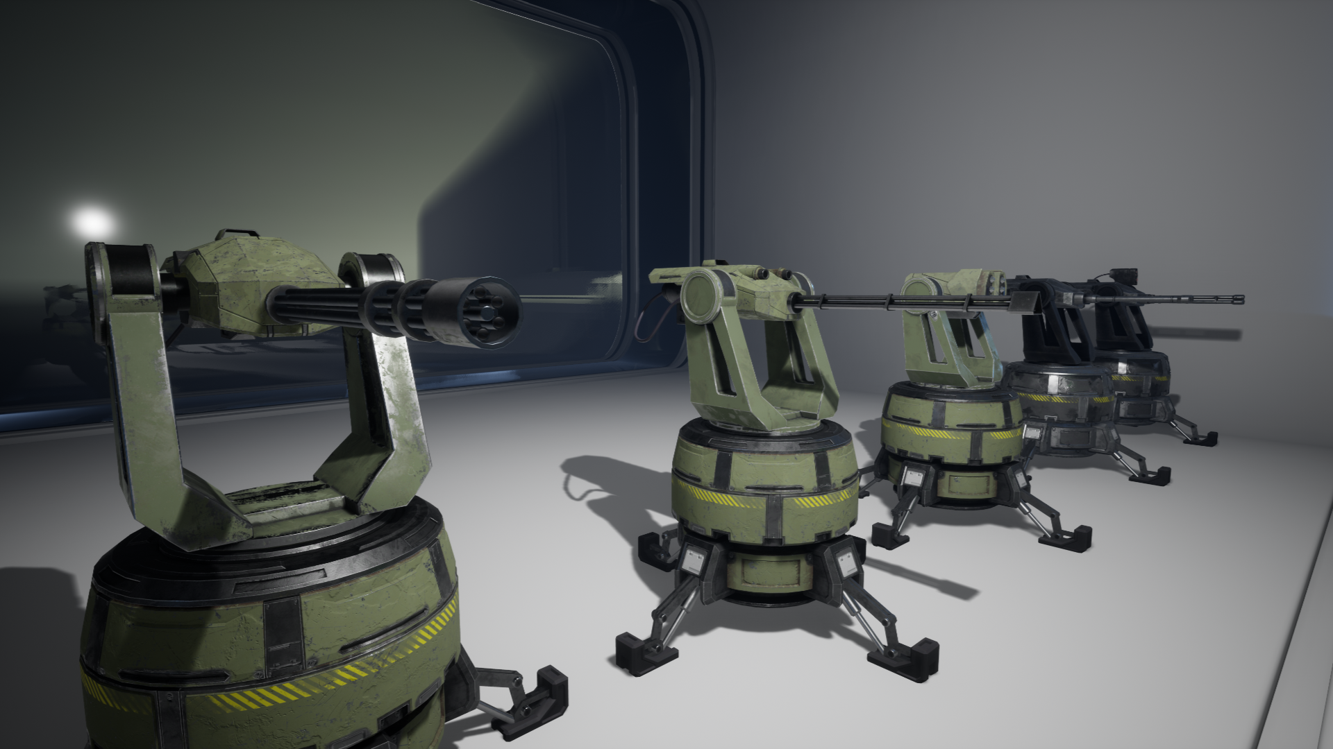 Interactable Modular Turrets