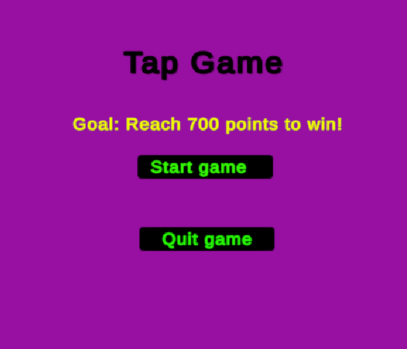 Tap Game