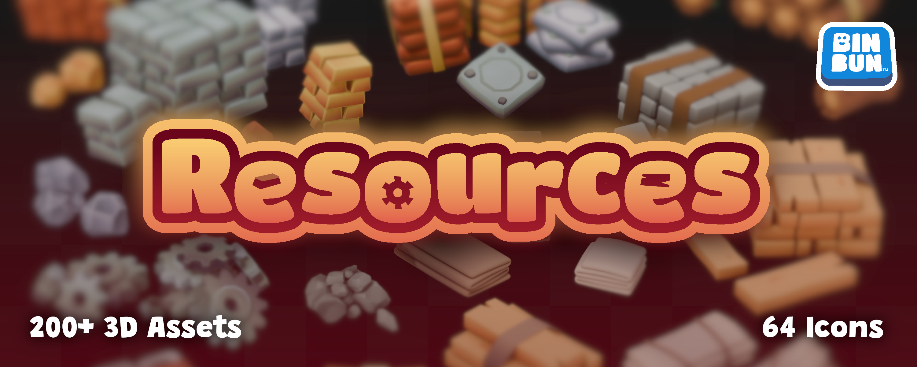 Binbun - Resources 3D Asset Pack
