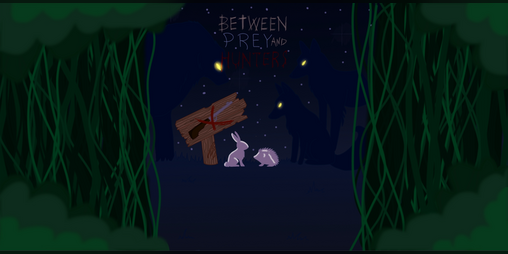 Cover image for Between prey and hunters (DEMO)
