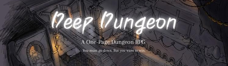 Deep Dungeon - One Page RPG