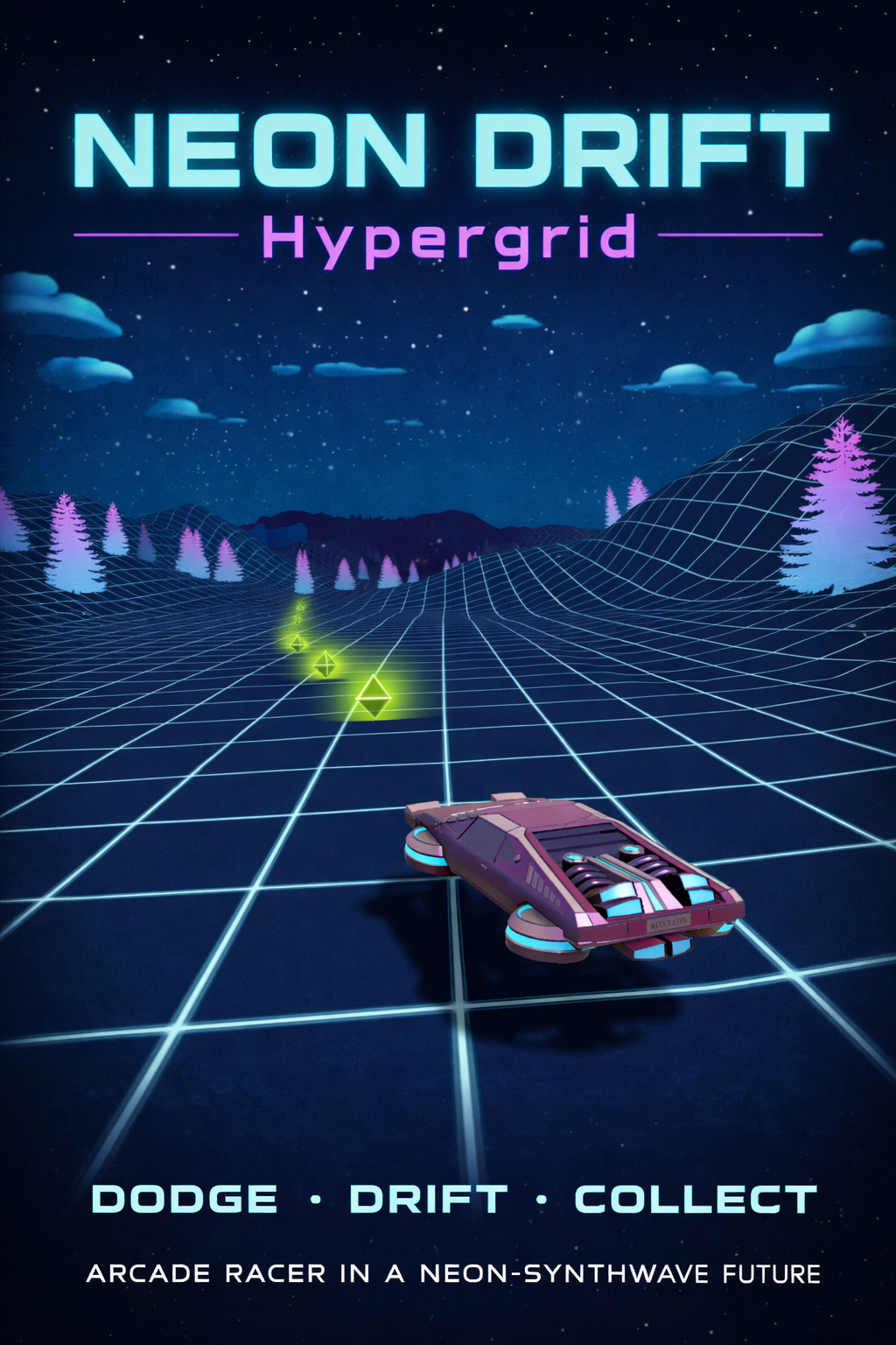 Neon Drift: Hypergrid by Demon — aka Yuvraj Yaduvanshi