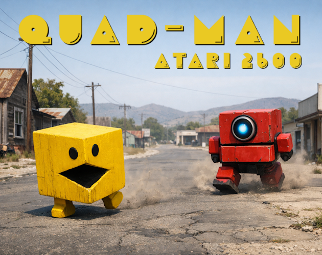 Cover image for QUAD-MAN