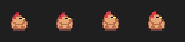 Hen Pixel Pixel Animal –Hen by HD Production